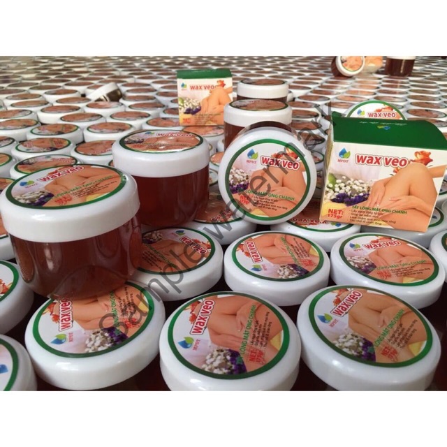  WAX LÔNG VEO Tẩy sạch MỌI VÙNG Lông + TẶNG kèm giấy wax và que gạt