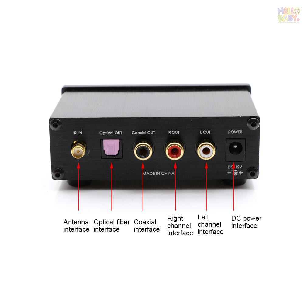 Bộ Khuếch Đại Âm Thanh Kỹ Thuật Số Bluetooth Hifi Fx-Audio Mfi-01 Pro Dc12V / 1a