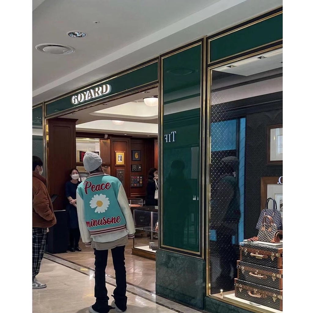 Áo khoác Jacket P đỏ PMO VARSITY JACKET MINT