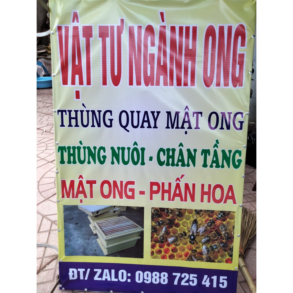 Túi đựng bắt ong đất, ong vò vẽ có lưới inox