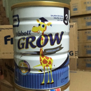 sữa abbott grow 3 lon 900g date mới nhất 02/2023