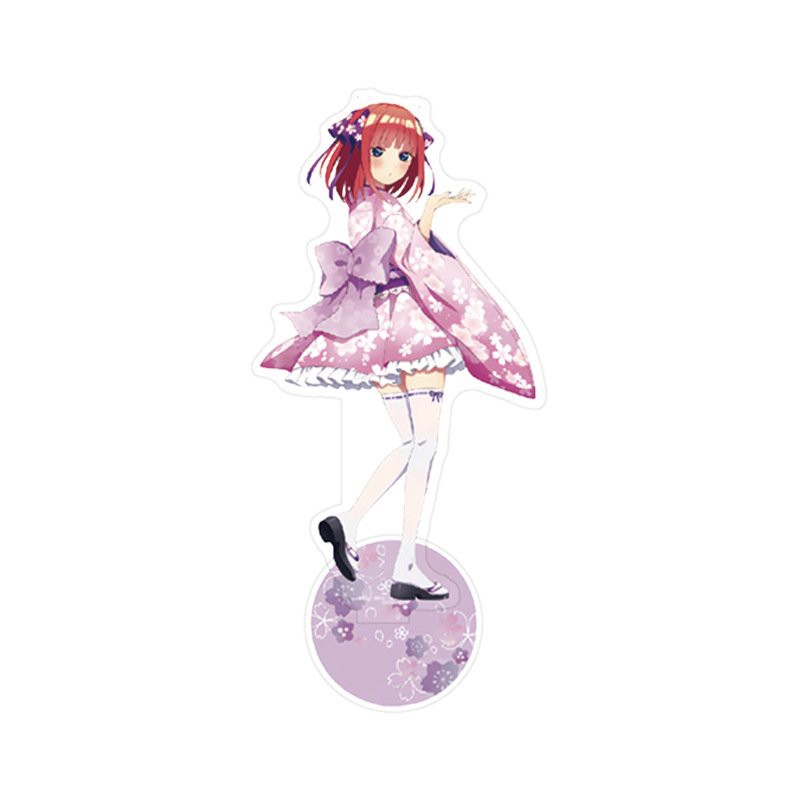 Mô hình standee GOTOUBUN NO HANAYOME ver YUKATA Nhà Có Năm Nàng Dâu anime chibi tượng mica trưng bày xinh xắn