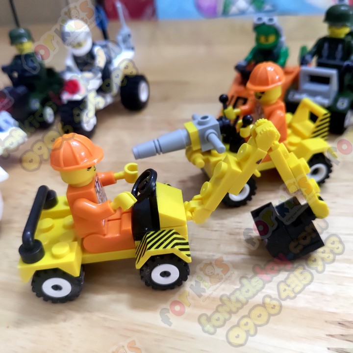 Lego nhỏ trẻ em, lego nhí (có người) cho bé