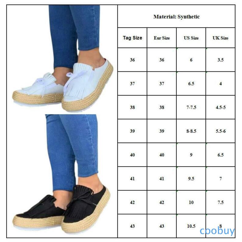 Giày Slip-on đế xuồng màu trơn phối tua rua