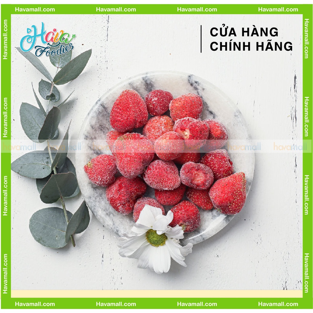 Trái Dâu Tây Đông Lạnh V-Safefood – Frozen Strawberries