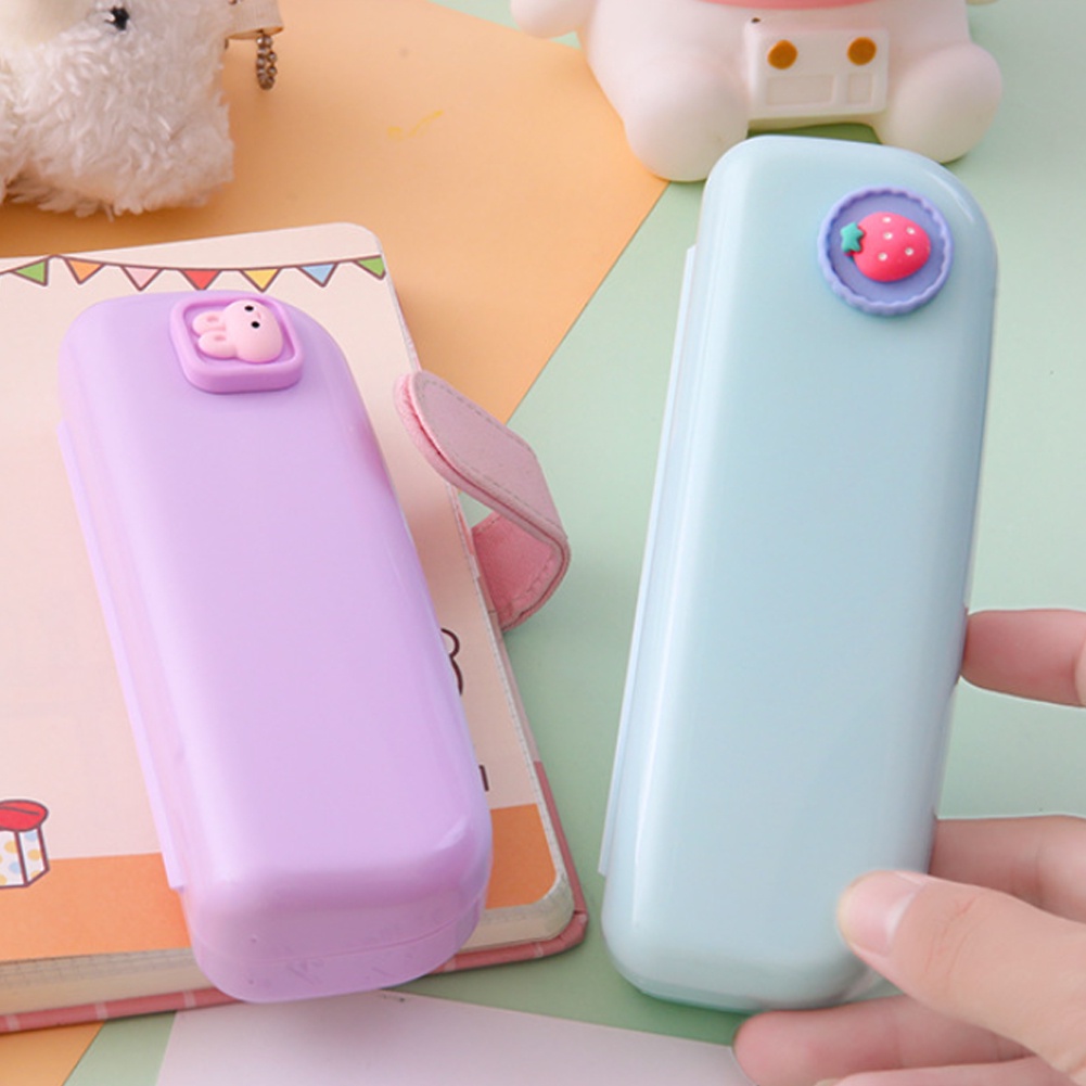 Hộp Đựng Mắt Kính Họa Tiết Hoạt Hình Màu Kẹo Ngọt Xinh Xắn