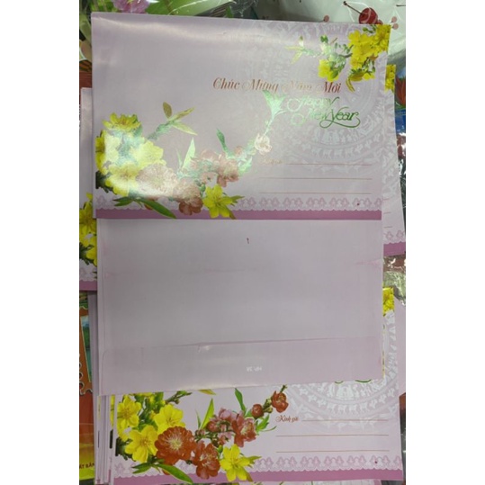 COMPO 100 CÁI phong bì Chúc Mừng Năm Mới 2024