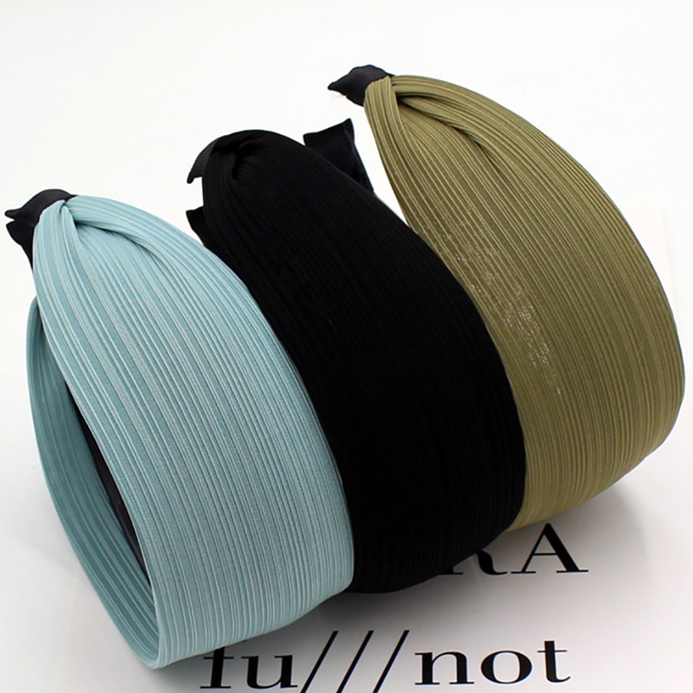 Băng Đô Nữ Màu Trơn Thời Trang