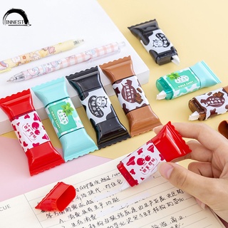 Bút xóa kéo 5mm thiết kế hình viên kẹo đáng yêu