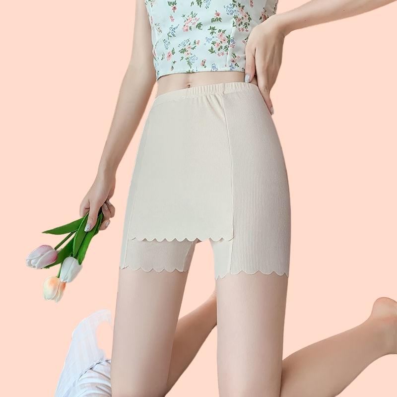 Quần Đùi Mặc Váy Chống Lộ SU Official, Quần bảo Hộ Lưng Thun 703