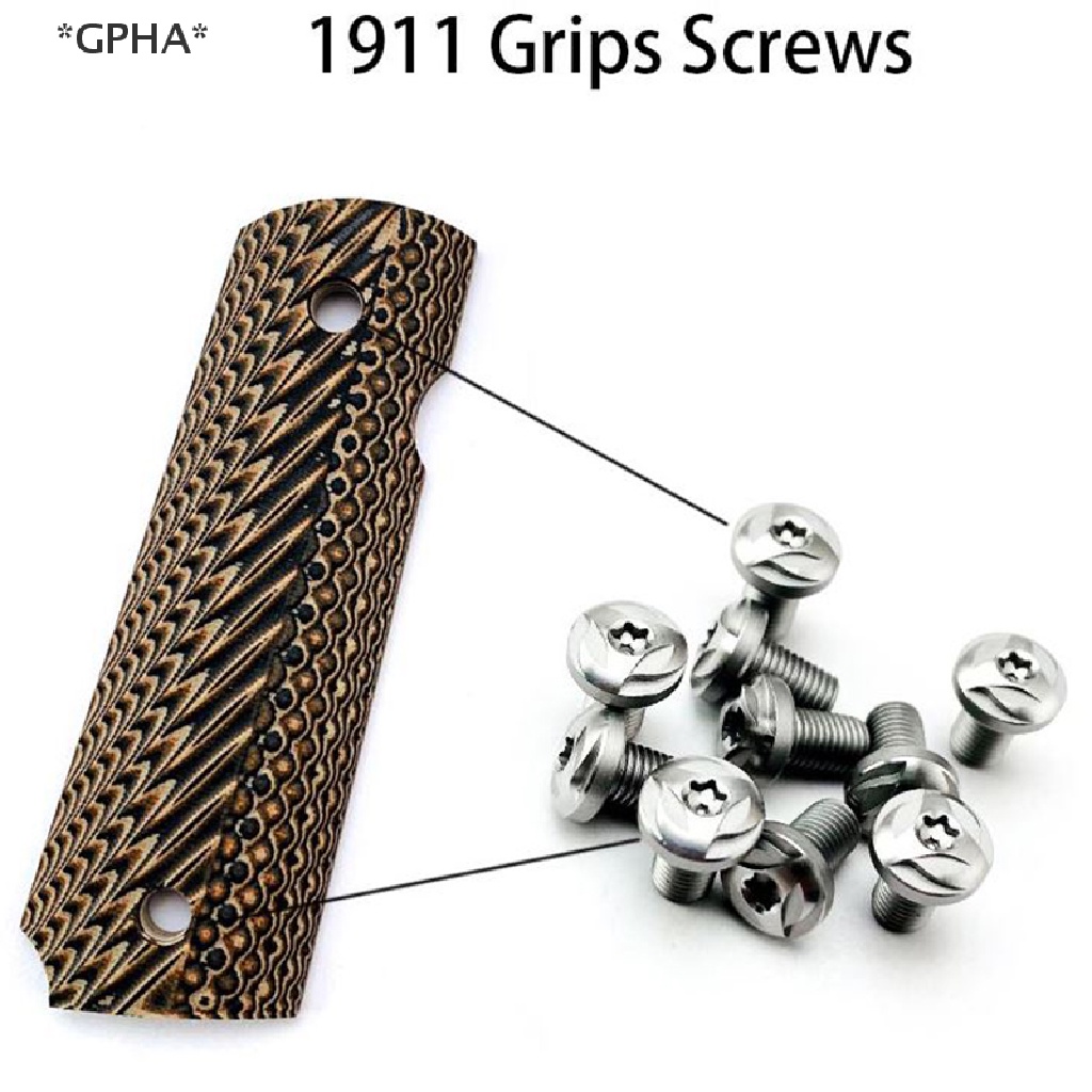 Bộ 4 Ốc Vít CNC T8 1911 Bằng Thép Không Gỉ Chuyên Dụng Cho Máy Nướng