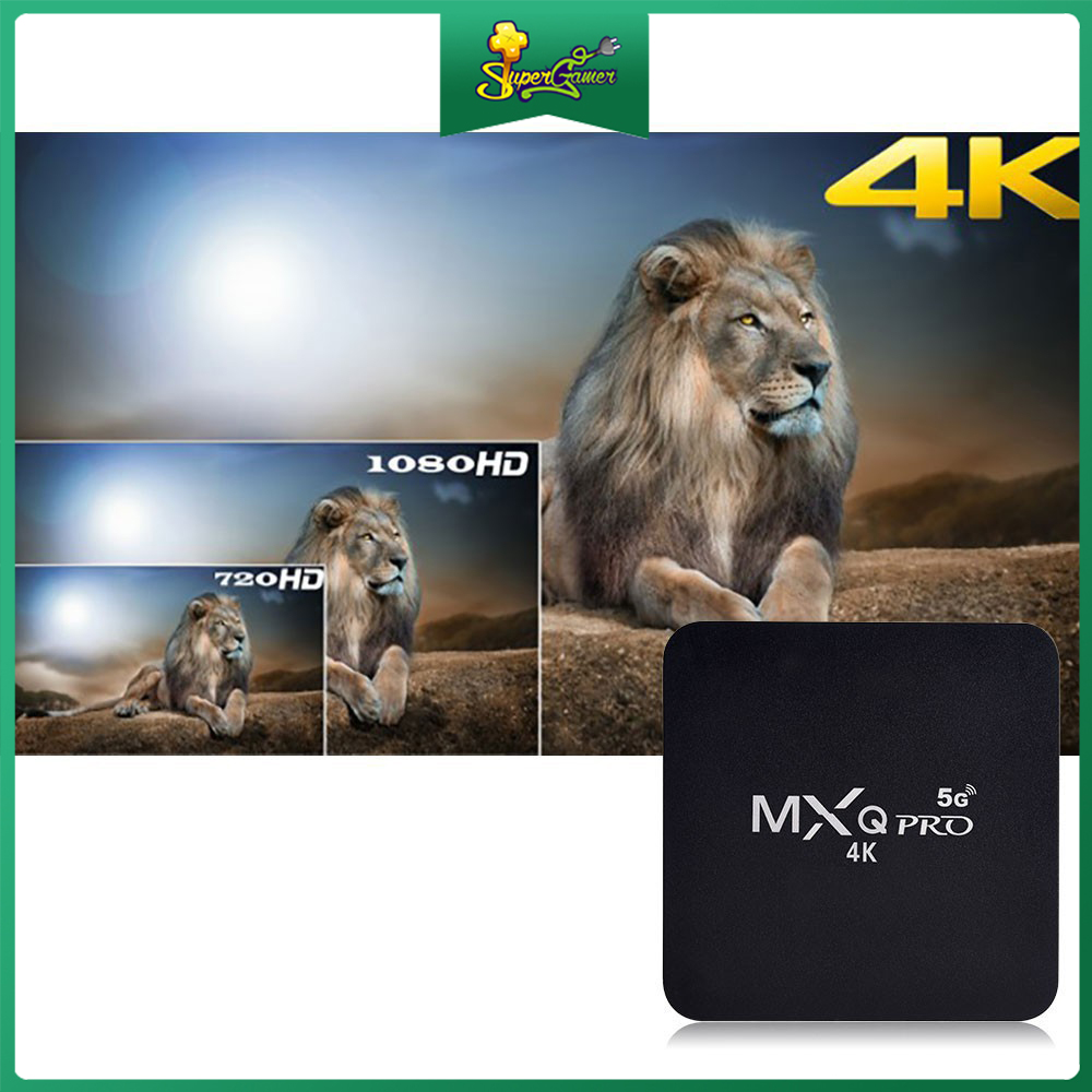 Hộp Tv Box 5g Wifi Mxq Pro Rom 4g + 64g Android Tv Thông Minh Box 4k + I8 Mini 3 Màu Kèm Màn Hình Cảm Ứng