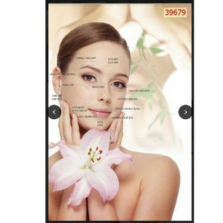 Tranh dán tường 3D trang trí quán Spa