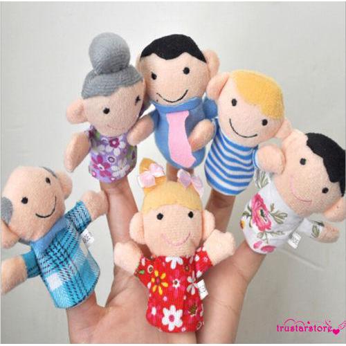 ✦ZWQ-12 cái Animal Puppets Trung Quốc Zodiac Finger Rối Plush Toy Kids