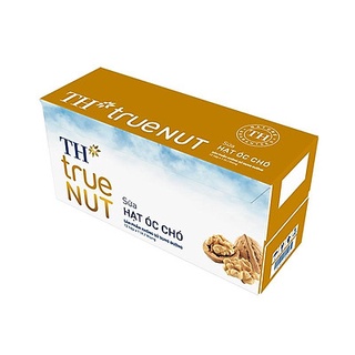 Thùng 12 hộp sữa hạt TH True Nut 1L (1L x 12)
