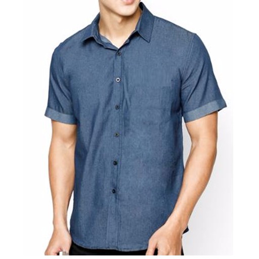 Áo sơ mi nam ngắn tay màu trắng | BigBuy360 - bigbuy360.vn