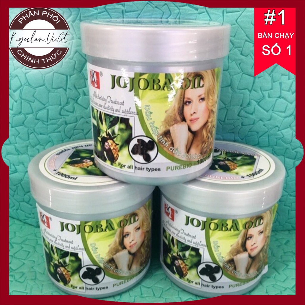 Dầu hấp dưỡng tóc tinh dầu Jojoba 1000ml