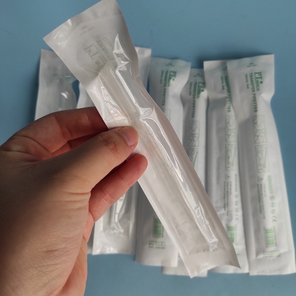 (20 ống) Pipet 3ml Nhựa Tiệt Trùng - Hãng PT Medical