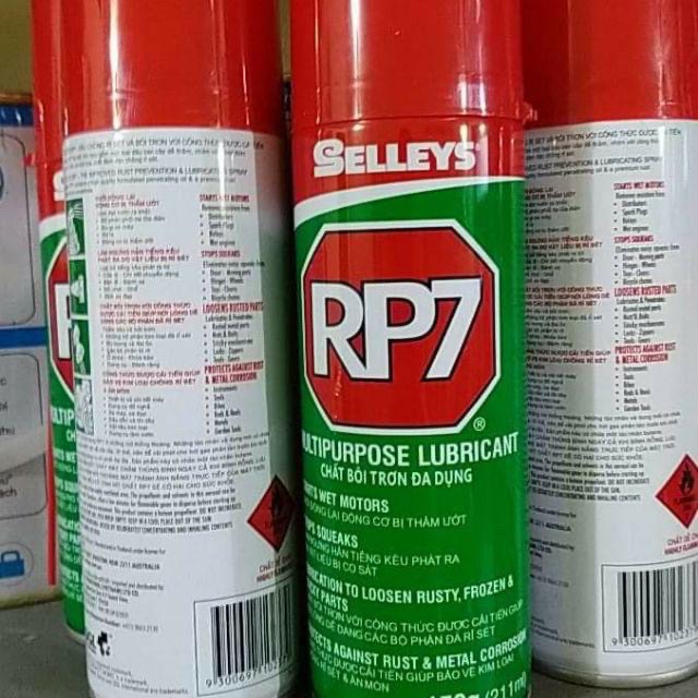 Dầu xịt Bình xịt chống rỉ sét RP7 Selleys - xịt rỉ sét ốc vít, ốc han , bulong