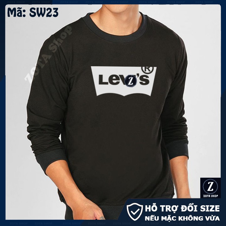 Áo thun dài tay nam mặc thu đông giữ nhiệt chất nỉ dày mịn may kỹ SW23 | BigBuy360 - bigbuy360.vn