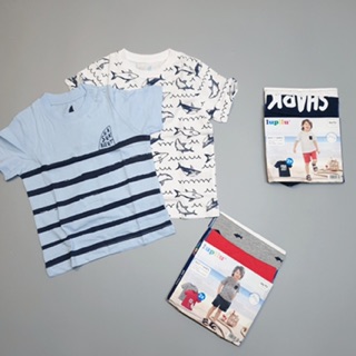 Set 2 áo bé trai Lupilu xuất dư
