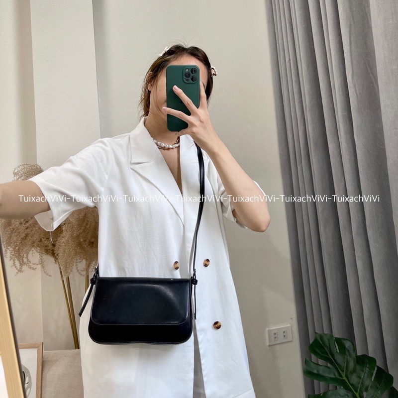 Túi Hai Dây Đeo Chéo Và Kẹp Nách ViVi - Phong Cách Cá Tính Đơn Giản Tiện Lợi [Clip &amp; Ảnh thật]