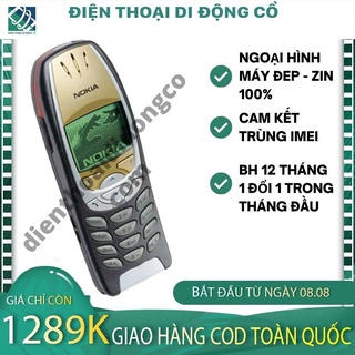 【CÓ VIDEO】Điện Thoại Cổ HÀNG HIẾM NOKIA 6310i BẢN ĐẶC BIỆT MÁY ĐẸP  - BẢO HÀNH 12 THÁNG 1 ĐỔI 1 TRONG 1 THÁNG ĐẦU.