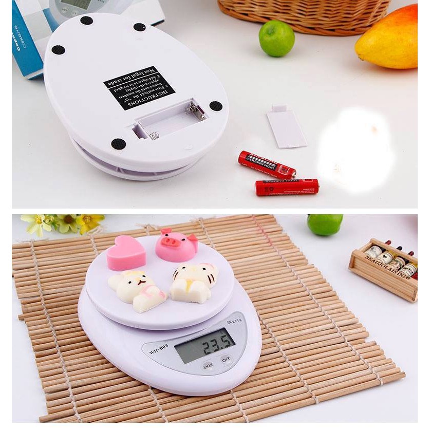 CÂN BÀN ĐIỆN TỬ NHÀ BẾP 5 KG _SỈ TOÀN QUỐC