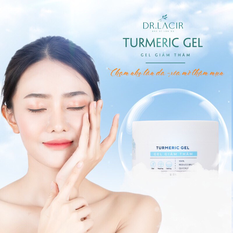 Gel Thâm Drlacir,Hộp 50 gram,Gel giảm Thâm,giảm và ngừa tăng sắc tố,giảm thâm do mụn,côn trùng cắn,dưỡng trắng da