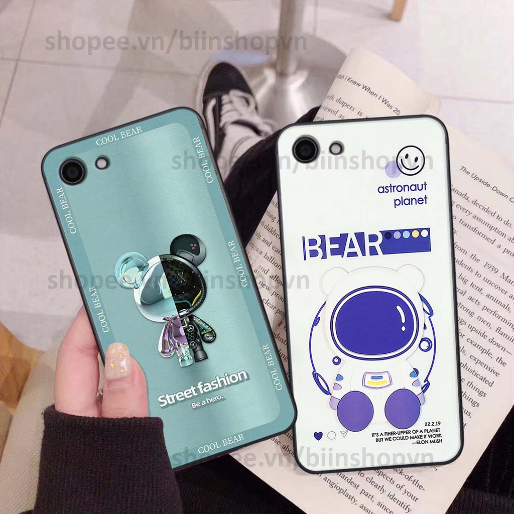 Ốp Vivo Y81 / Y83 hình gấu bear brick đẹp độc lạ, thời trang, cá tính