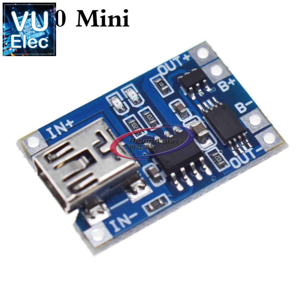 mạch Sạc Pin Lithium 5v 1a 18650 Tp4056 Với Đầu Cắm Type-C / Micro Usb | BigBuy360 - bigbuy360.vn
