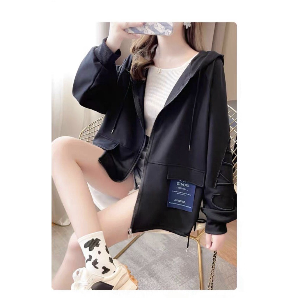 Áo Khoác Hoodie Thời Trang Cao Cấp Phong Cách Thu Đông Cao Cấp