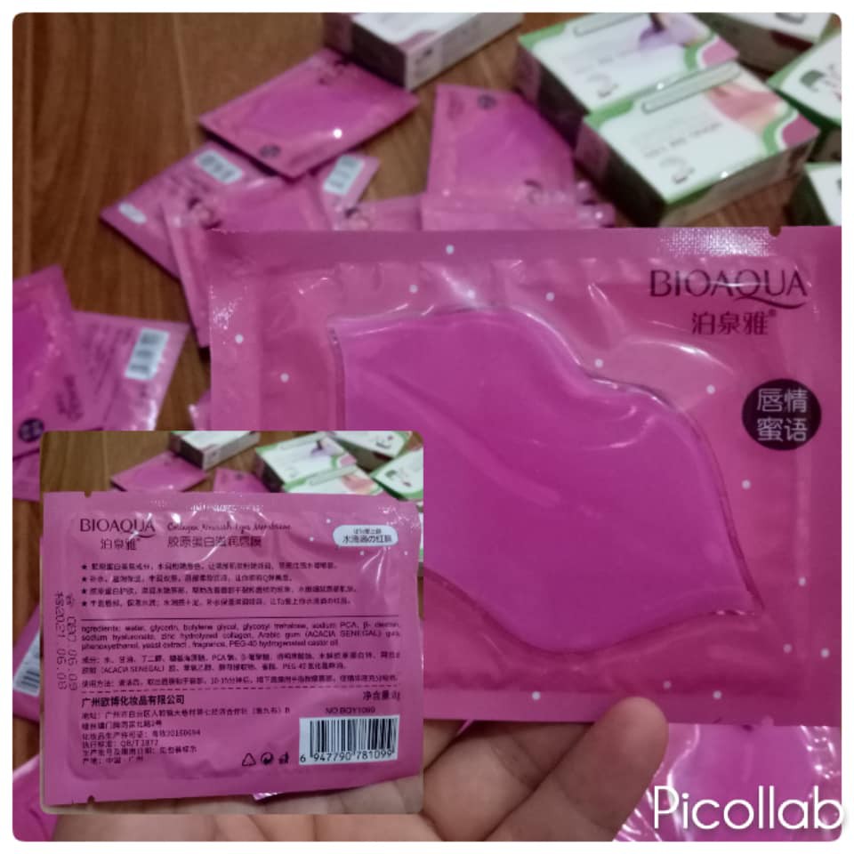 Combo 5 Mặt nạ môi Bioaqua