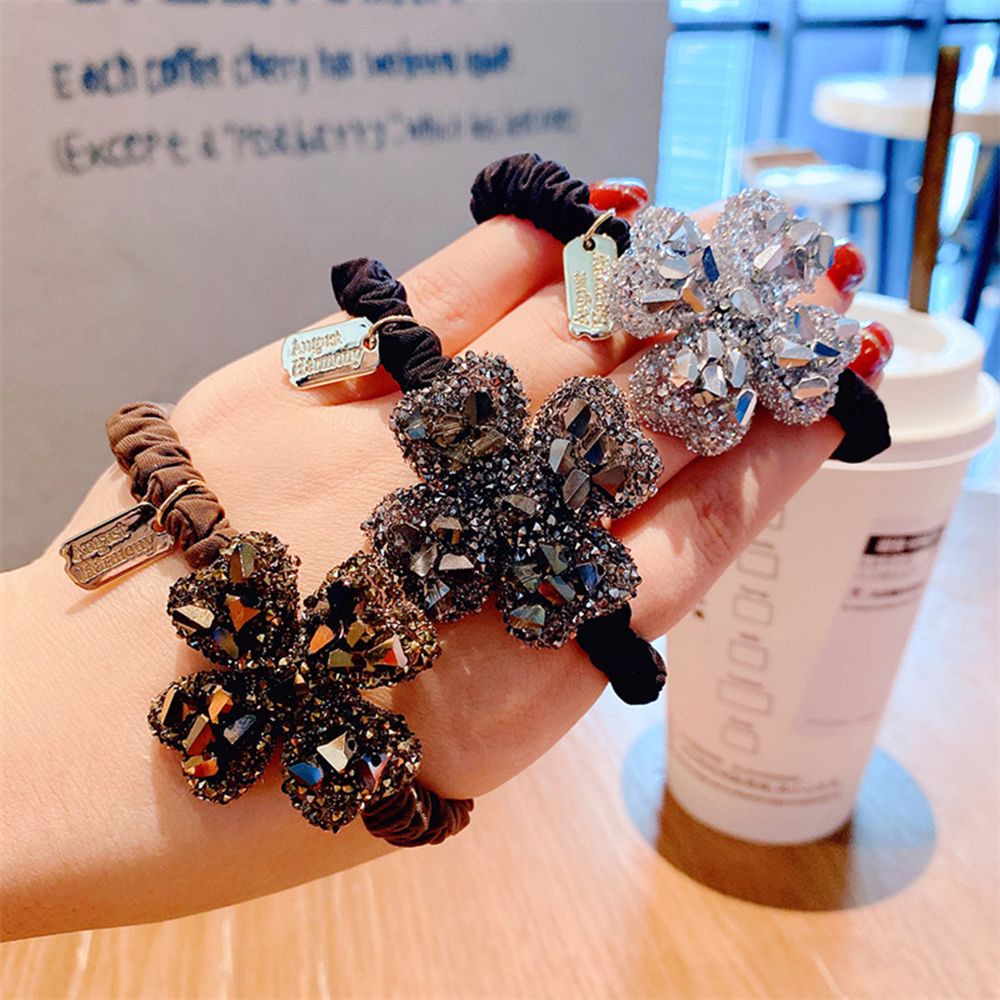 Dây buộc tóc co giãn hình gấu dễ thương phong cách Hàn Quốc dành cho nữ 2LIFE