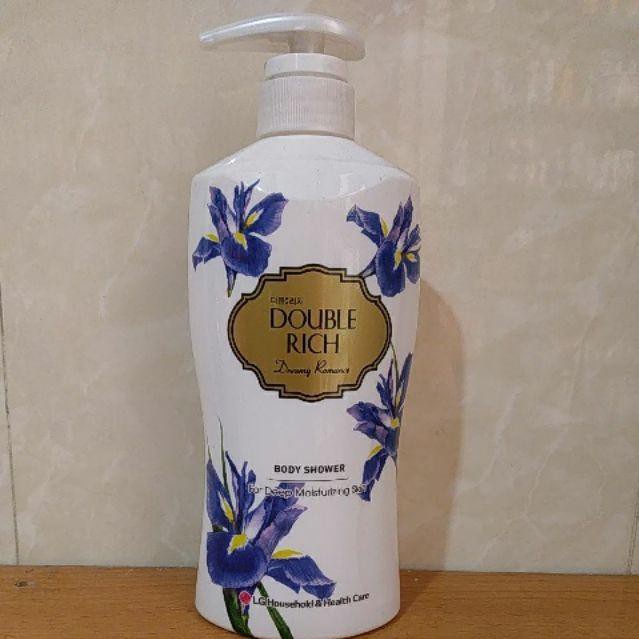 Sữa tắm hoa Iris Double Rich Dreamy Romance 800g