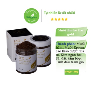 Muối tắm bé Sinh dược Eco gold 370g hỗ trợ rôm sảy mẩn ngứa