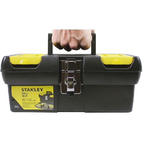 Hộp dụng cụ (nhựa) khóa sắt 12.5" Stanley 1-92-064