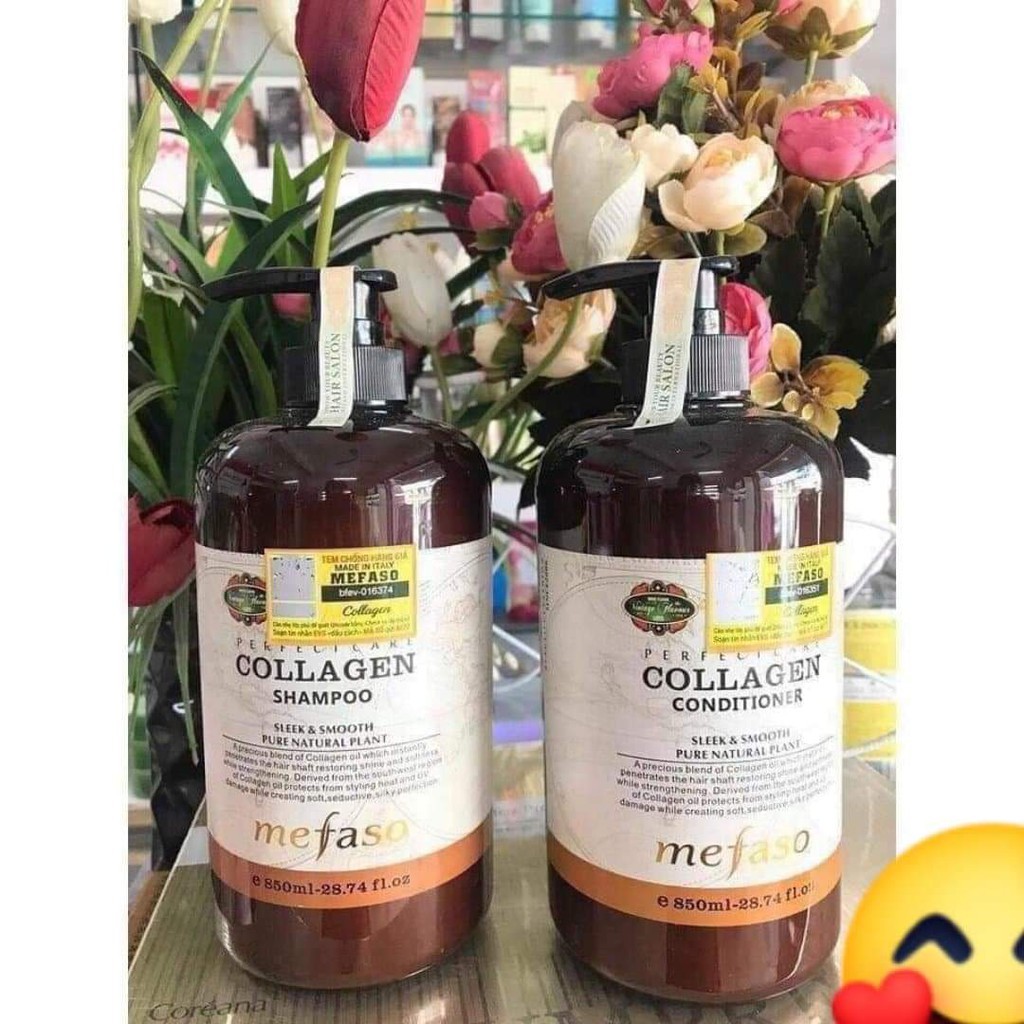 Hàng Chính Hãng MEFASO COLAGEN-Cặp Dầu Gội Cao Cấp,Chăm Sóc Tóc Phục Hồi Hư Tổn Và Yếu | BigBuy360 - bigbuy360.vn