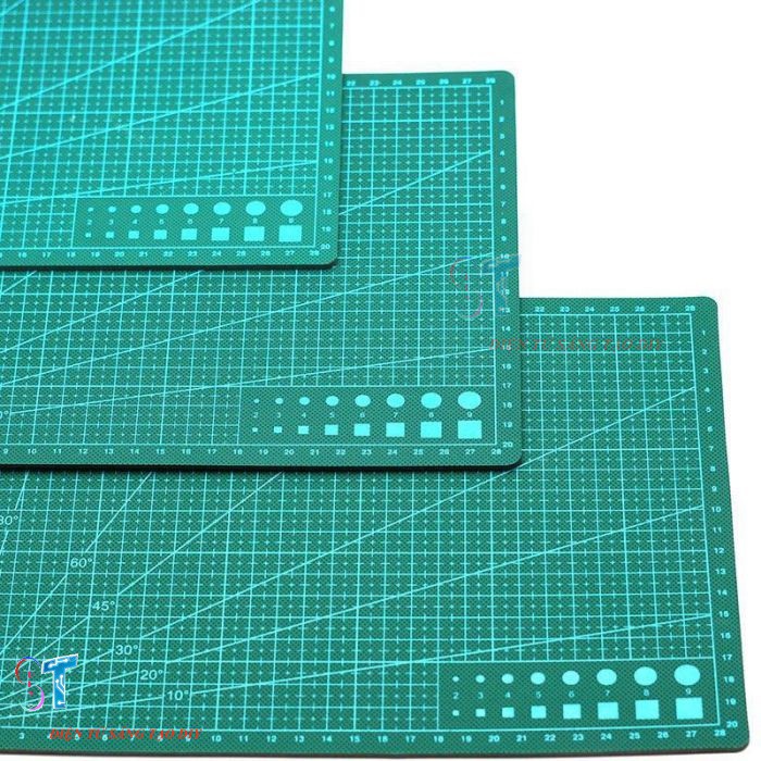 Tấm Lót Cắt Kỹ Thuật Cutting Mat Hai Mặt Khổ A2 A3 A4