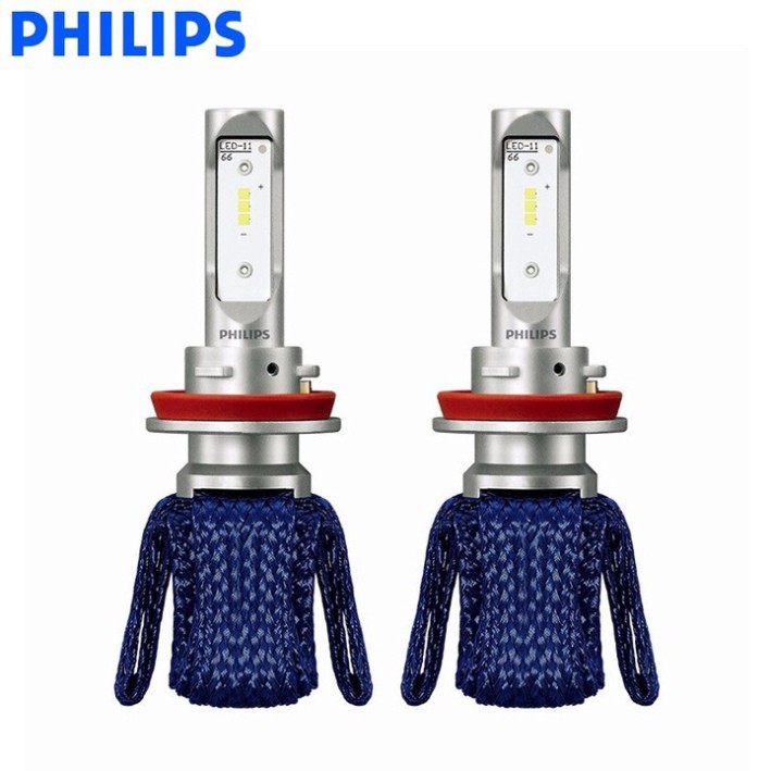 Sản Phẩm Bóng đèn pha 11366UEX2 Led siêu sáng 6000K thương hiệu Philips dùng cho các loại xe có chân cắm H8/H11/H16 .