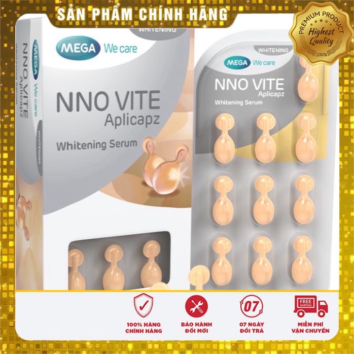 [Chính hãng] SERUM DƯỠNG TRẮNG NNO VITE - Hộp 30 viên Chính Hãng  Date mới