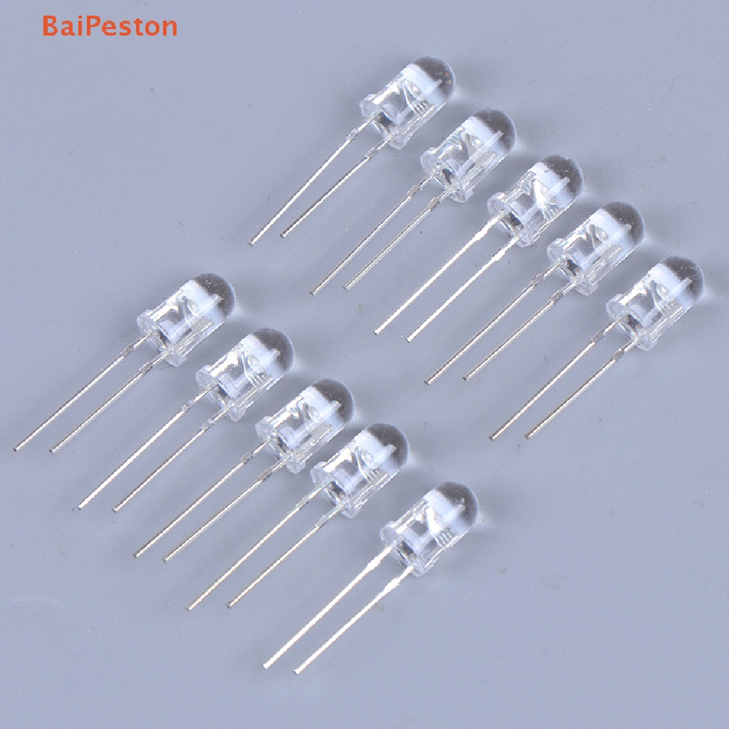 [BaiPeston] Set 100 Đèn LED Đi Ốt 5mm Đủ Loại Màu Xanh Lá / Đỏ / Xanh Dương / Vàng