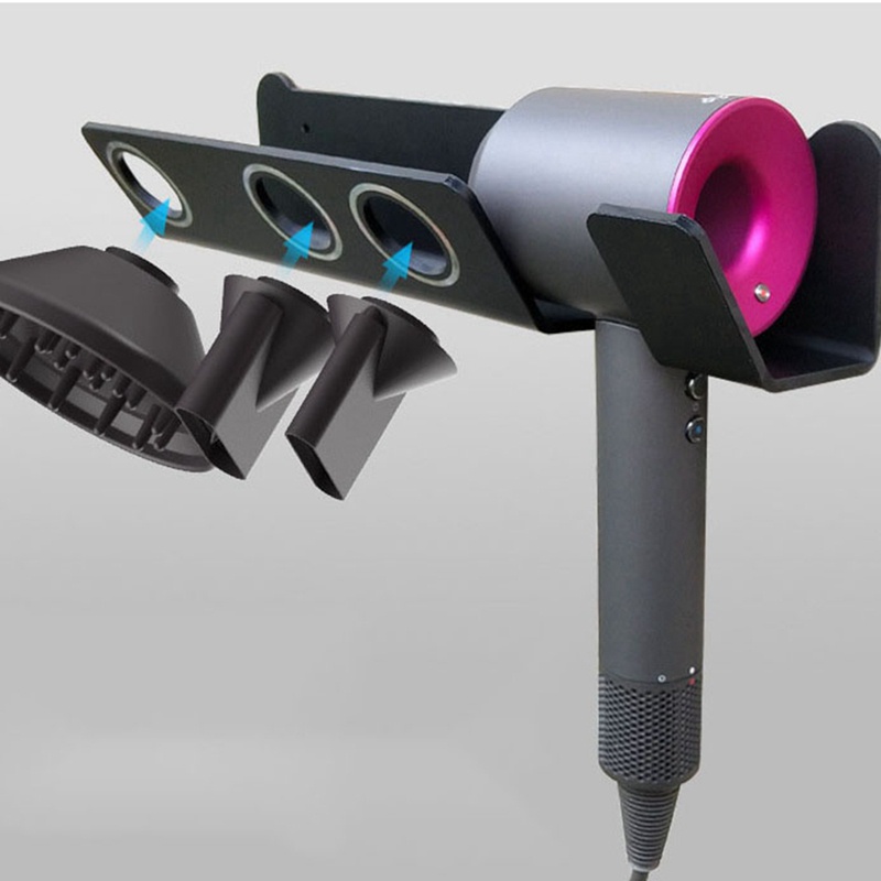 Giá đỡ máy sấy tóc Dyson gắn tường tiện dụng cho phòng tắm