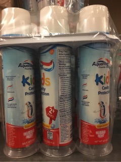 Kem đánh răng Aquafresh trẻ em Mỹ