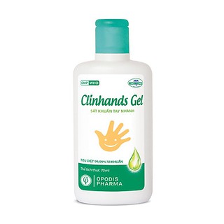 Gel sát khuẩn tay clinhands gel 70ml