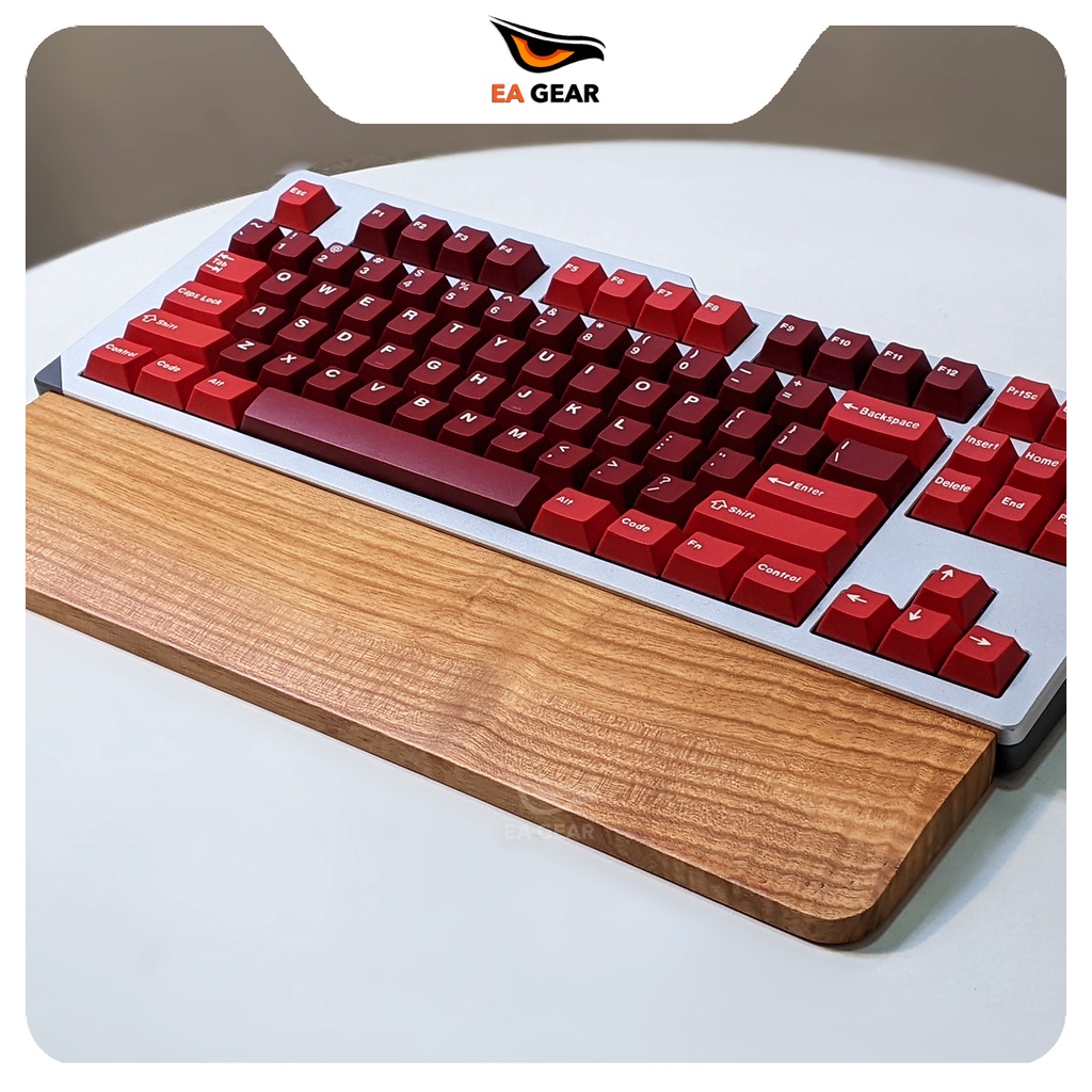 Kê tay bàn phím cơ gỗ Sồi Nga, Tần Bì chất lượng - EA Gear