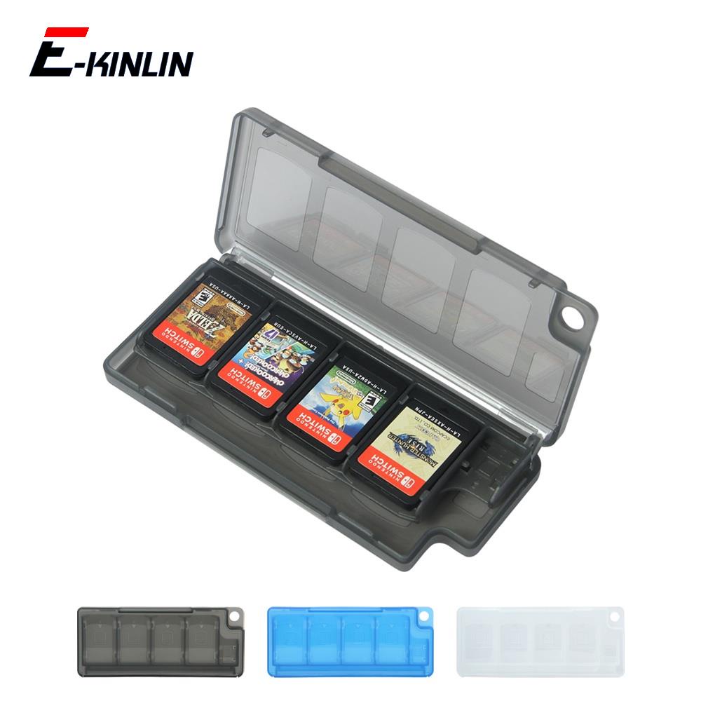 Hộp Đựng Thẻ Game Momory SD 8 Trong 1 Cho Nintendo Switch OLED Lite