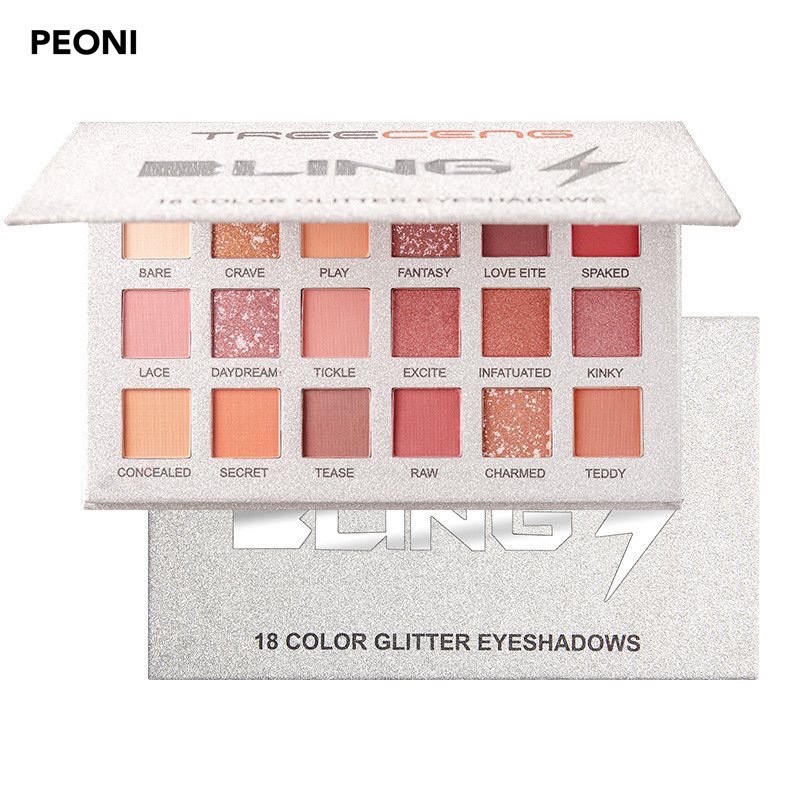 Bảng Phấn Mắt Trang Điểm 18 Màu Cao Cấp Ánh Kim Mỏng Mịn Bền Màu Lâu Trôi Sang Trọng | BigBuy360 - bigbuy360.vn