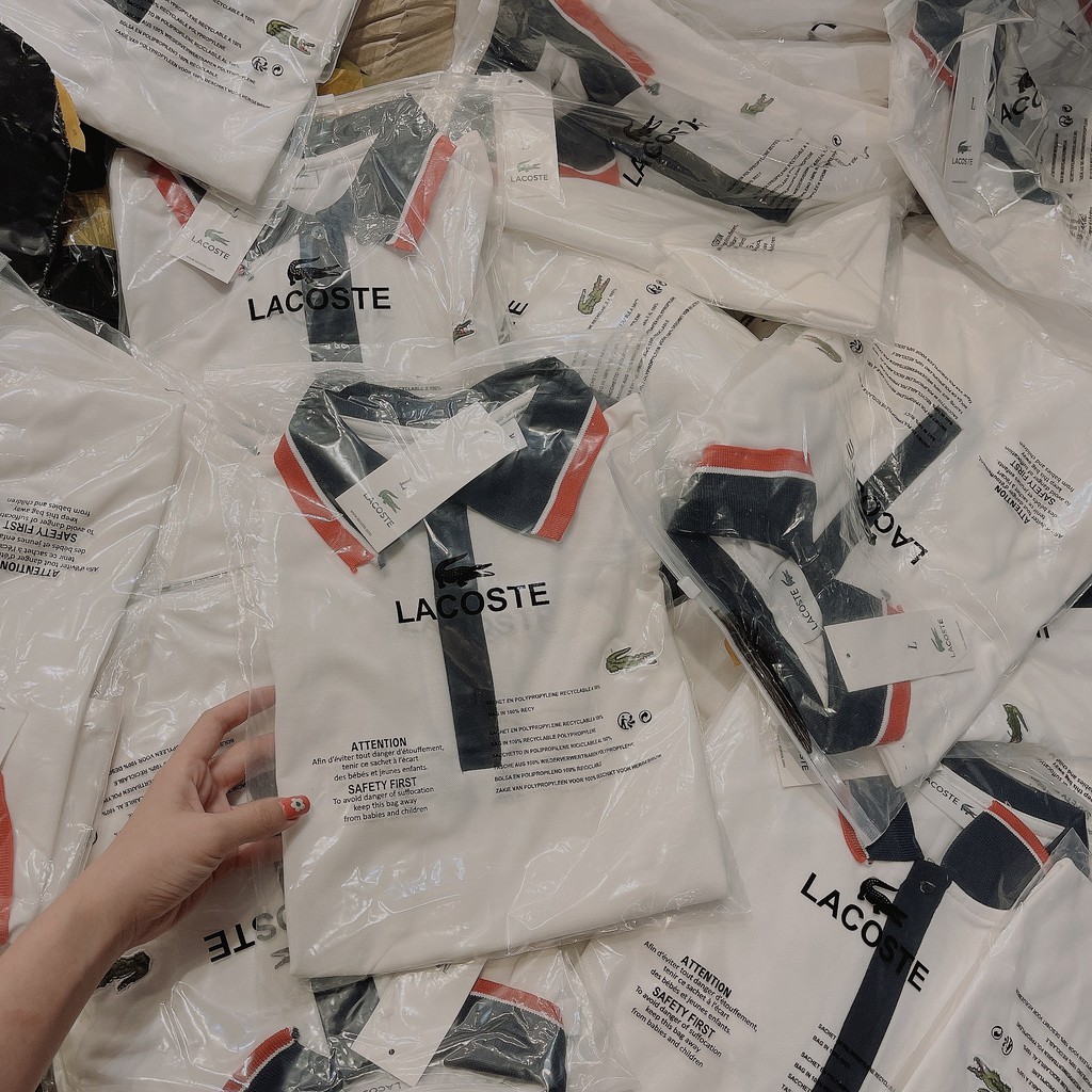 [Mã WASKT410K giảm 10K đơn 50K] ÁO THUN TRẮNG POLO CỔ PHA KẺ ( ảnh thật + video ) | BigBuy360 - bigbuy360.vn