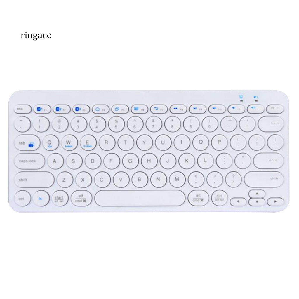 Bàn Phím Bluetooth Không Dây RGA Di Động Thoải Mái Cho Laptop